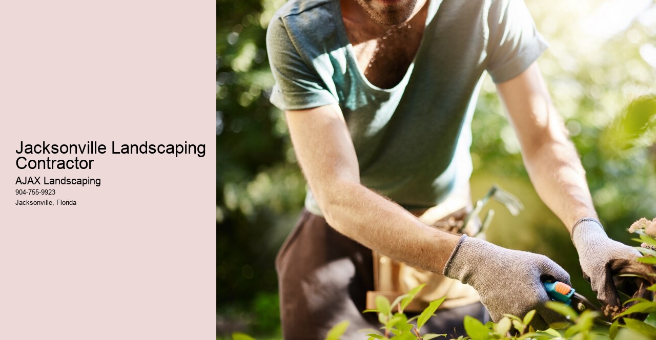 Jacksonville Landscaping Contractor